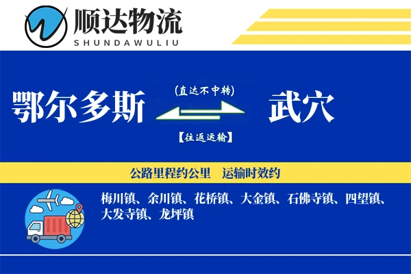 鄂尔多斯到武穴物流公司