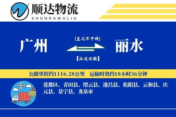 广州到丽水物流公司
