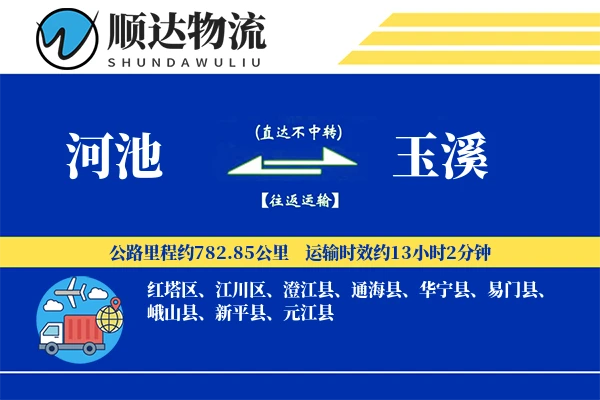 河池到玉溪物流公司