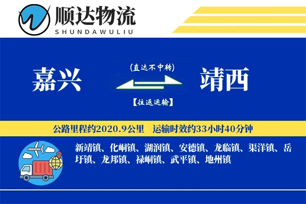嘉兴到靖西物流公司