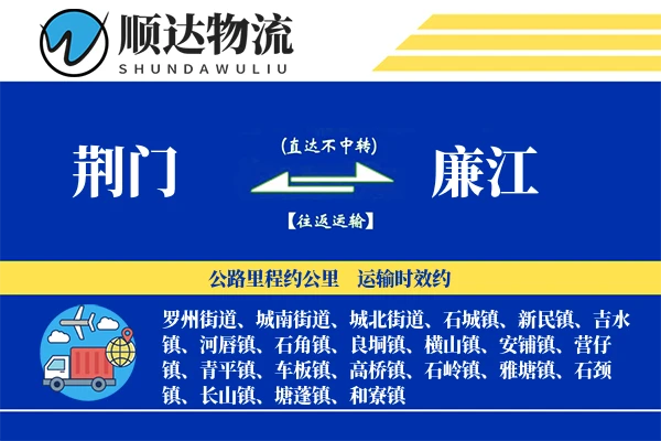 荆门到廉江物流公司