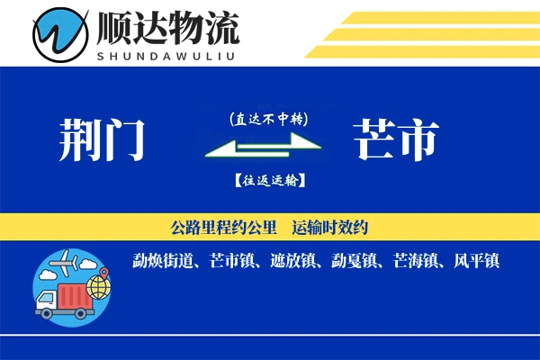荆门到芒市物流公司