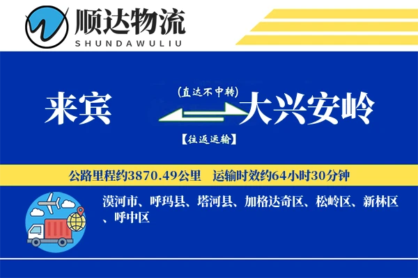 来宾到大兴安岭物流公司