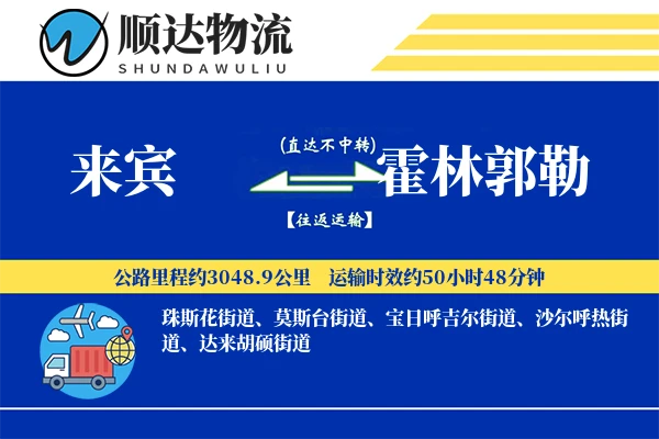 来宾到霍林郭勒物流公司