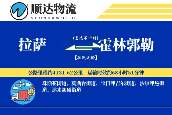 拉萨到霍林郭勒物流公司-逆向物流专线「电子签收」