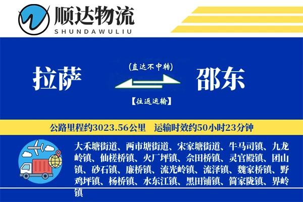 拉萨到邵东物流公司-逆向物流专线「丢损赔偿」