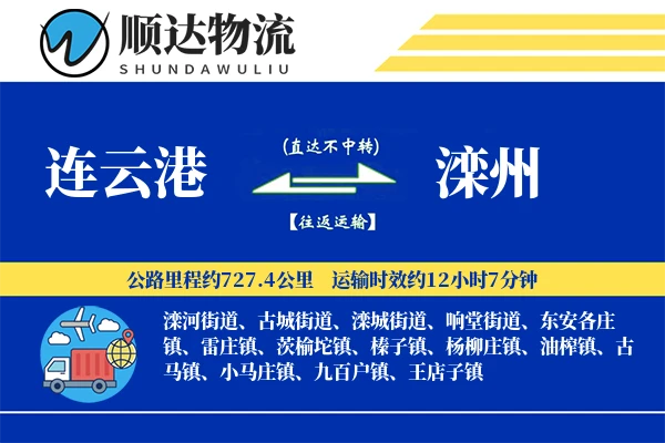 连云港到滦州物流公司