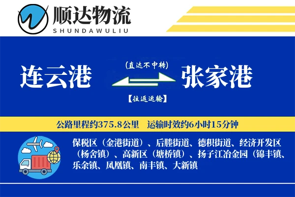 连云港到张家港物流公司-重货物流专线「智能追踪」