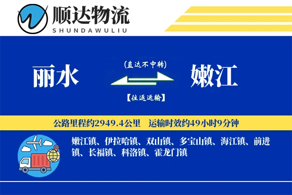 丽水到嫩江物流公司-仓储运输专线「丢损赔偿」
