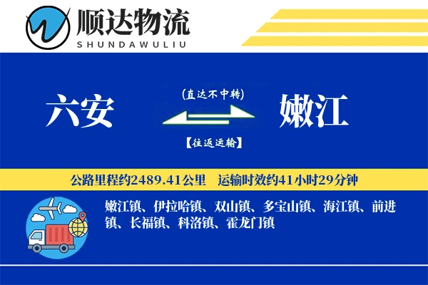 六安到嫩江物流公司-特种运输专线「增值服务」