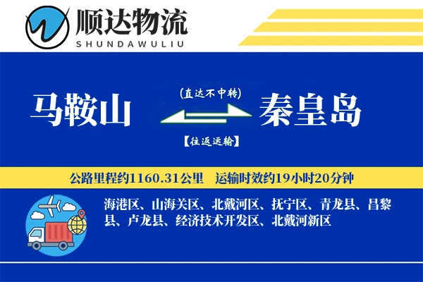 马鞍山到秦皇岛物流公司