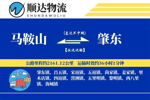 马鞍山到肇东物流公司