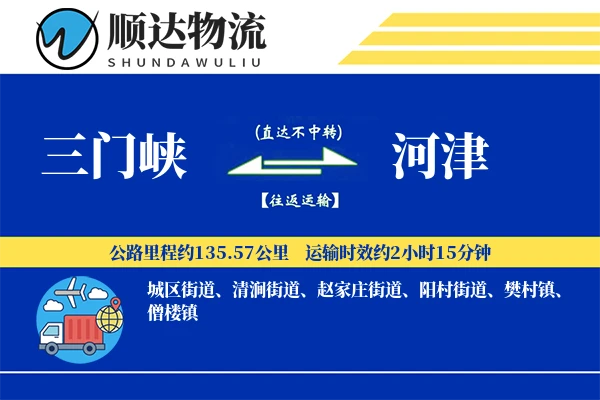 三门峡到河津物流公司