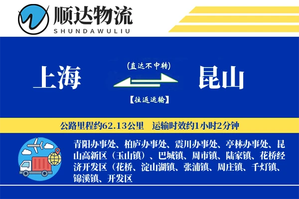 上海到昆山物流公司