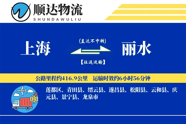 上海到丽水物流公司