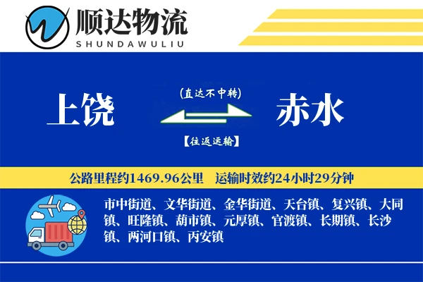 上饶到赤水物流公司