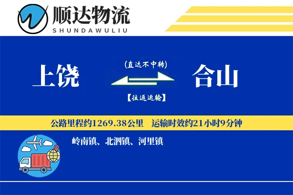上饶到合山物流公司