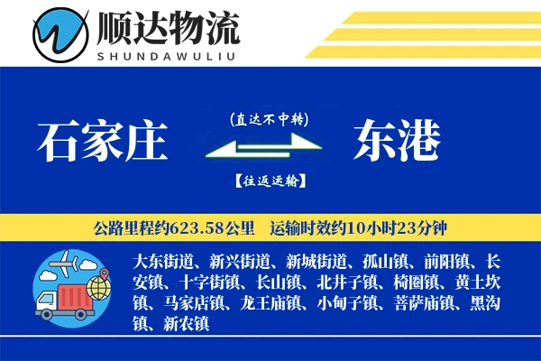 石家庄到东港物流公司