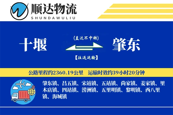 十堰到肇东物流公司