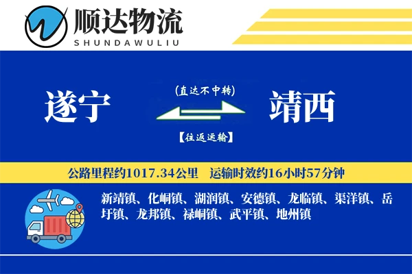 遂宁到靖西物流公司