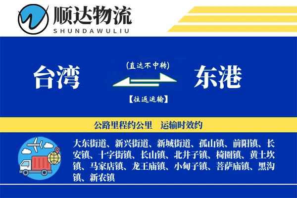台湾到东港物流公司-包装货运专线「智能追踪」