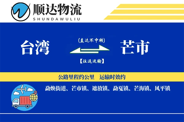 台湾到芒市物流公司