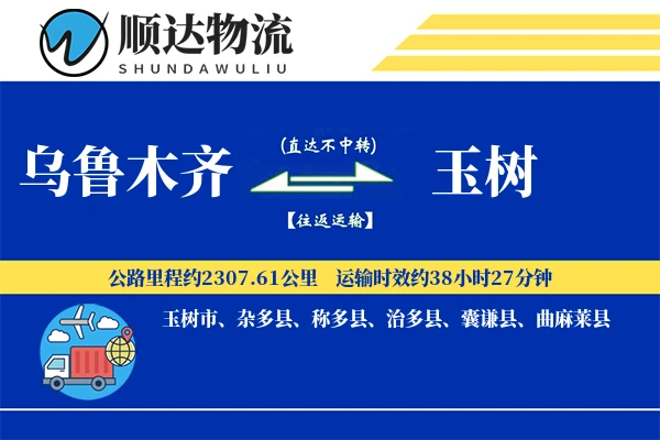 乌鲁木齐到玉树物流公司