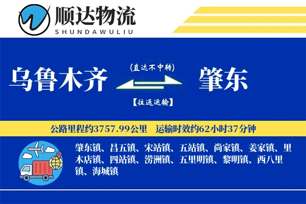 乌鲁木齐到肇东物流公司