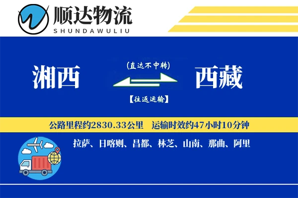 湘西到西藏物流公司