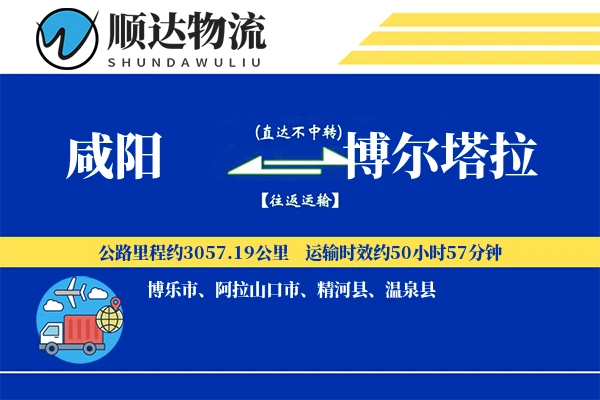 咸阳到博尔塔拉物流公司