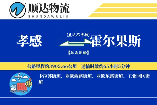 孝感到霍尔果斯物流公司-设备运输专线「量大价优」