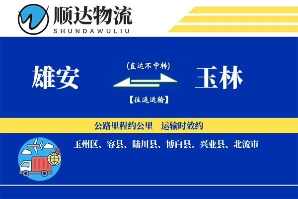 雄安到玉林物流公司