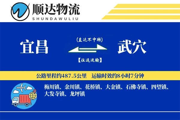宜昌到武穴物流公司