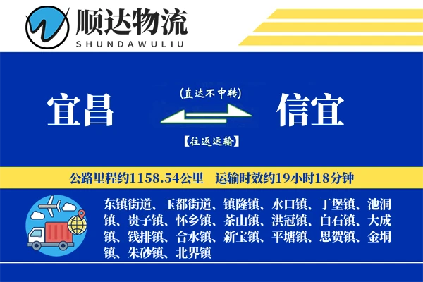 宜昌到信宜物流公司