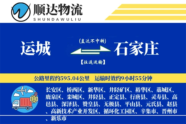运城到石家庄物流公司
