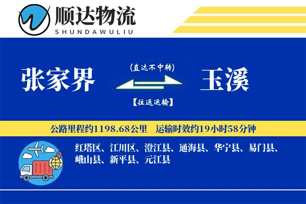 张家界到玉溪物流公司