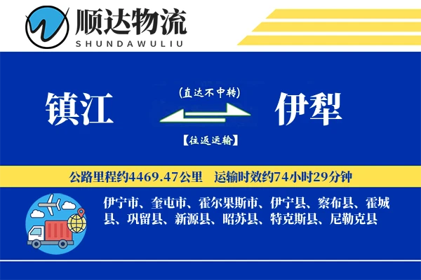 镇江到伊犁物流公司